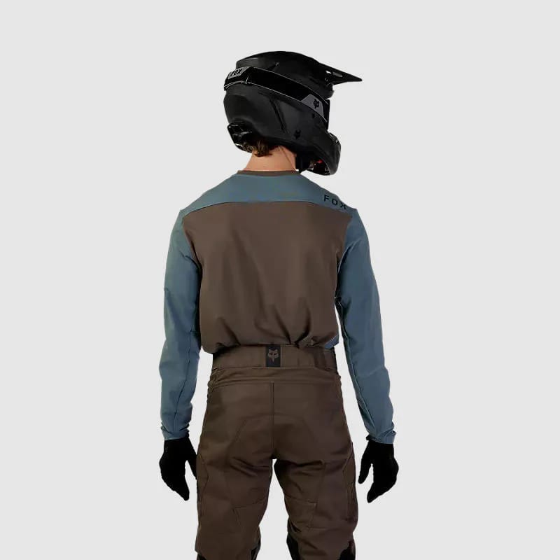 Polera Defend Off Road Fox Celeste XL3