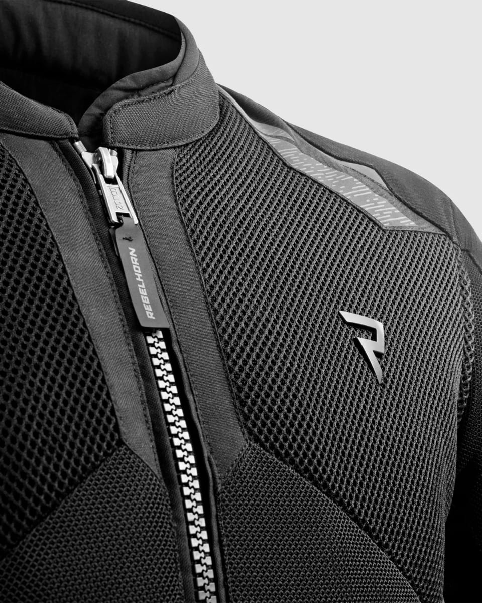 CHAQUETA CORTA REBELHORN JAX NEGRA 5XL3