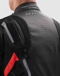 CHAQUETA CORTA REBELHORN HIKER 4 NEGRA GRIS ROJO  2XL3