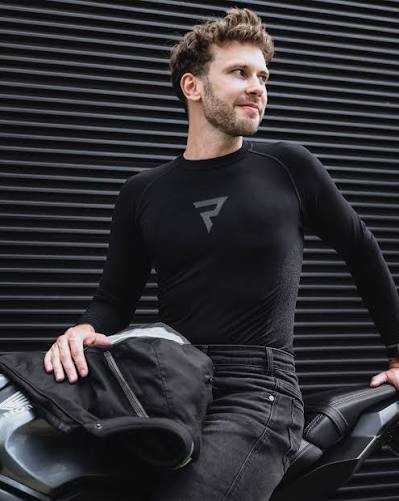 POLERA PRIMERA CAPA REBELHORN FREEZE 2 THERMOACTIVE NEGRA L3