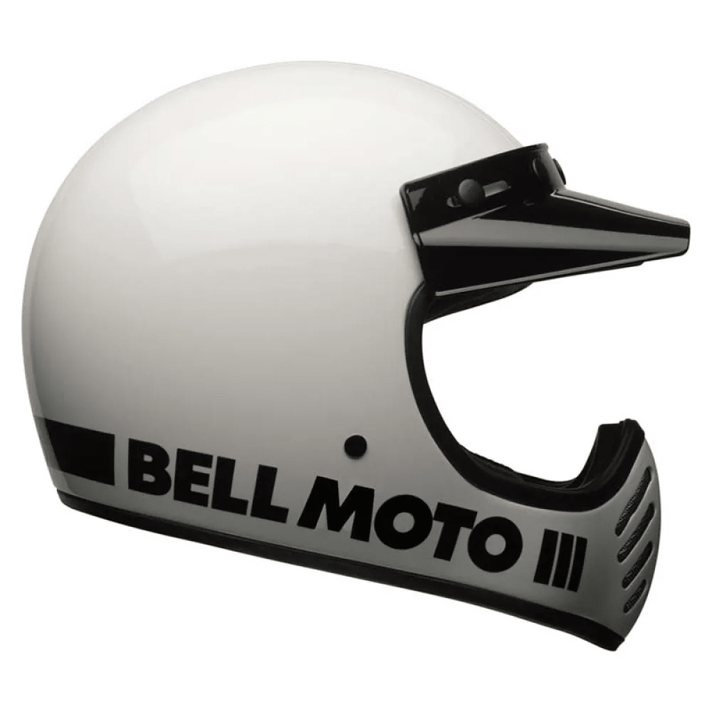 Casco Bell Moto 3 Classic Blanco M3