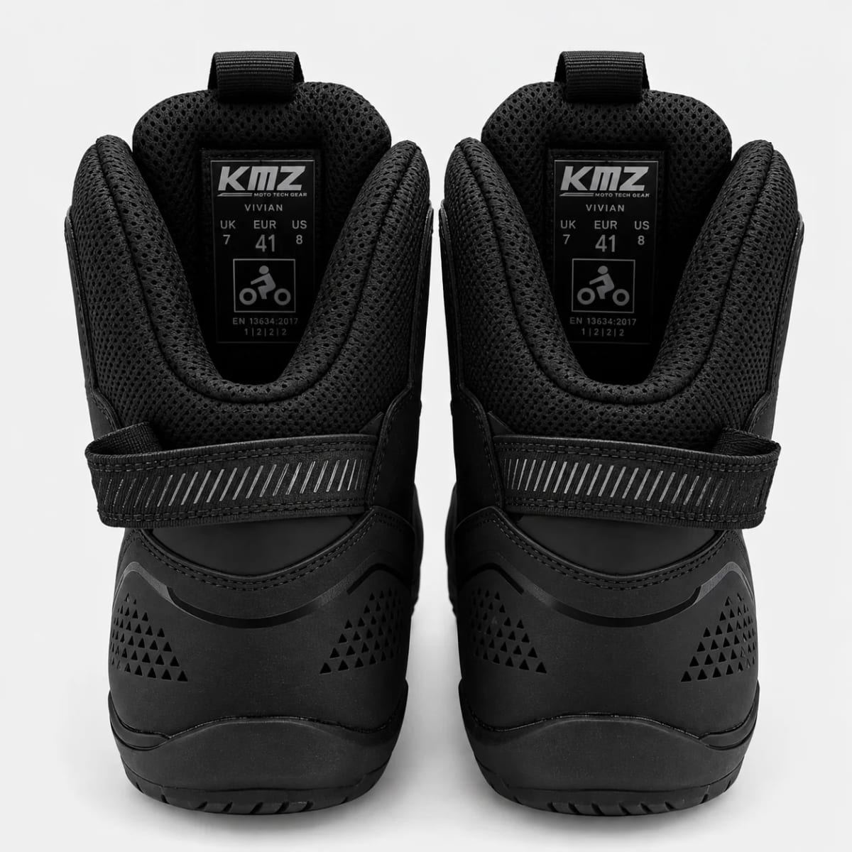 ZAPATILLA MOTO VIVIAN NEGRO KMZ T-434