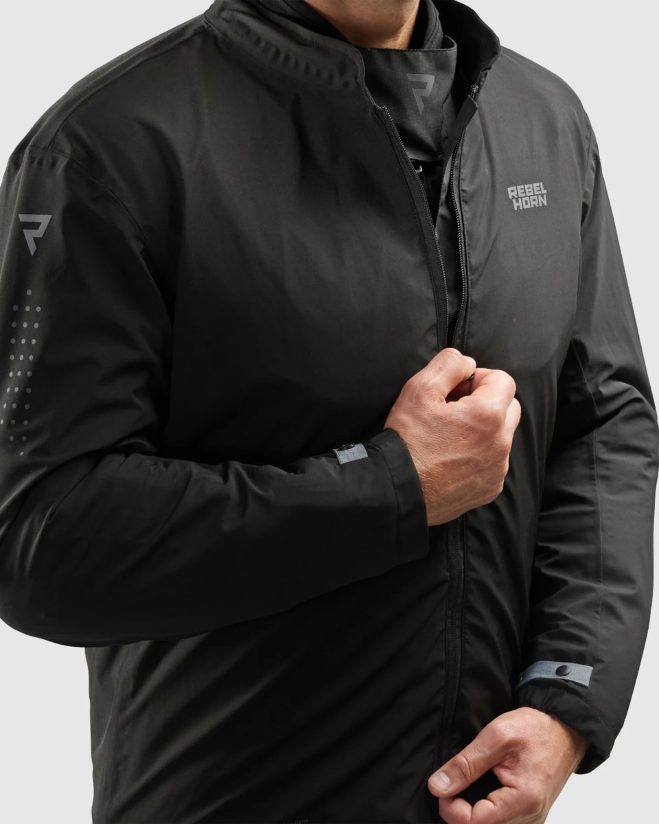 CHAQUETA CORTA REBELHORN HIKER 4 NEGRA 8XL4