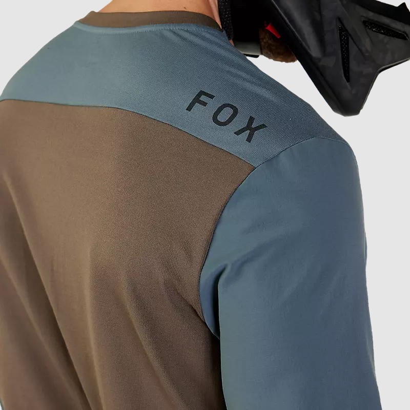 Polera Defend Off Road Fox Celeste M5
