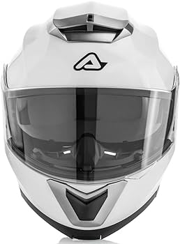 Casco integral abatible XL Blanco1