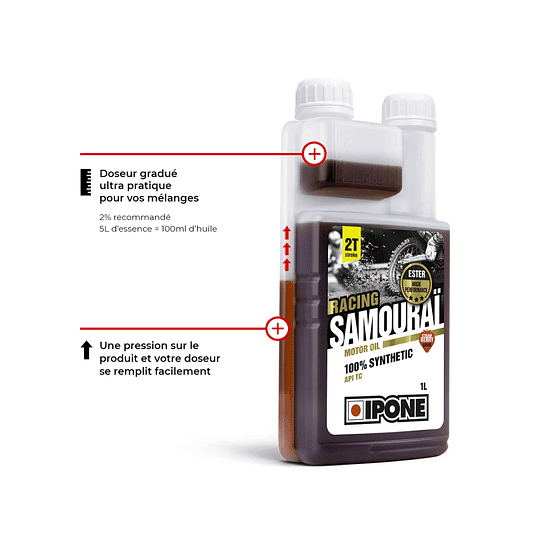 Aceite 2 T Samourai Fresa2