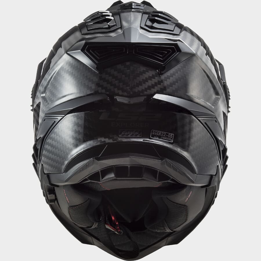 LS2 MX701 C EXPLORER MATT CARBON T- M3