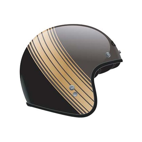 Casco Bell Custom 500 Edge Cafe dorado L1