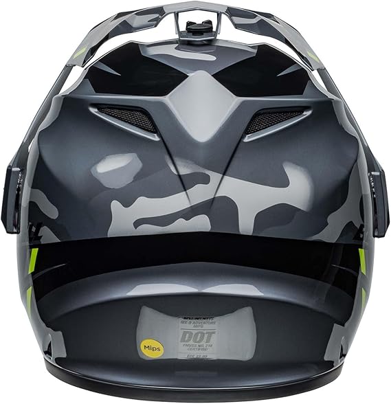 Casco Bell Adv MX-9 MIPS Alpine Negro Amarillo L6