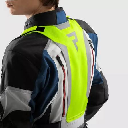 CHAQUETA LARGA REBELHORN HARDY 3.0 AZUL  GRIS ROJO 2X5