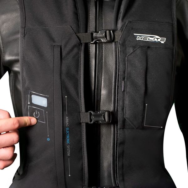 Airbag Helite Turtle II ELECTRONICA  Negro talla M6