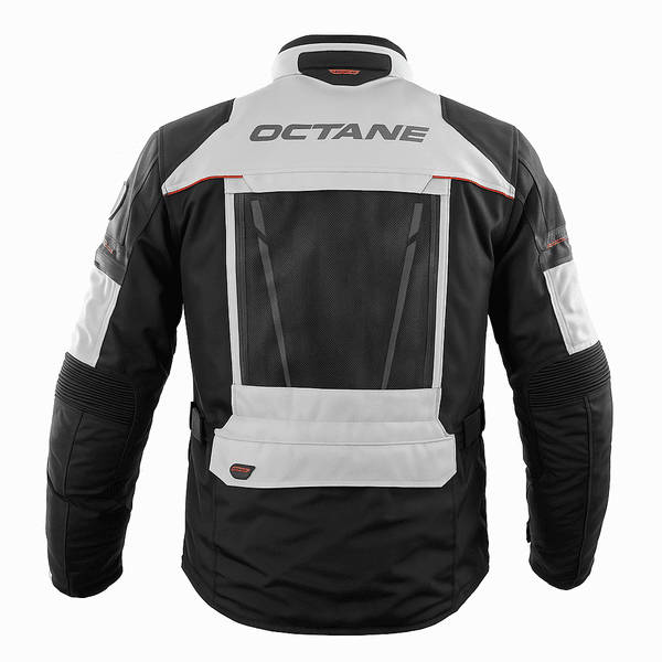 Chaqueta Octane Invictus Negro Gris 4XL3