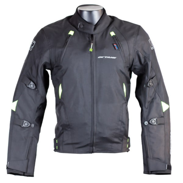 Chaqueta Octane Voltage Negro/Amarillo Fluor - 3XL1