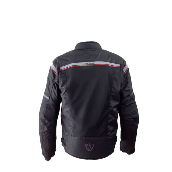 Chaqueta Octane Turin Negro Rojo L2
