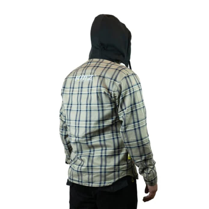 CHAQUETA KMZ MEN FLANNEL BEIGE XL2