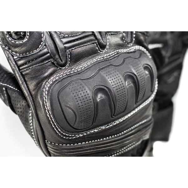 Guante Octane OCT 206 Cuero Largo Negro - XL3