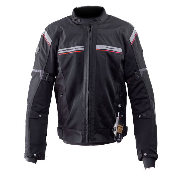 Chaqueta Octane Turin Negro Rojo L1