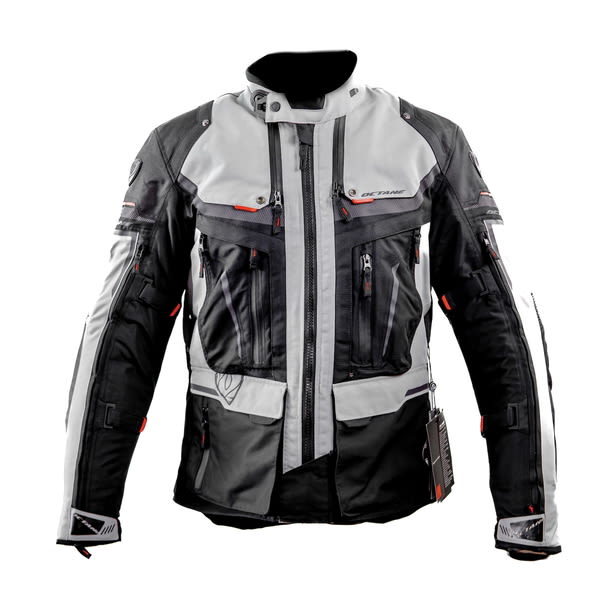 Chaqueta Octane Invictus Negro Gris XL1