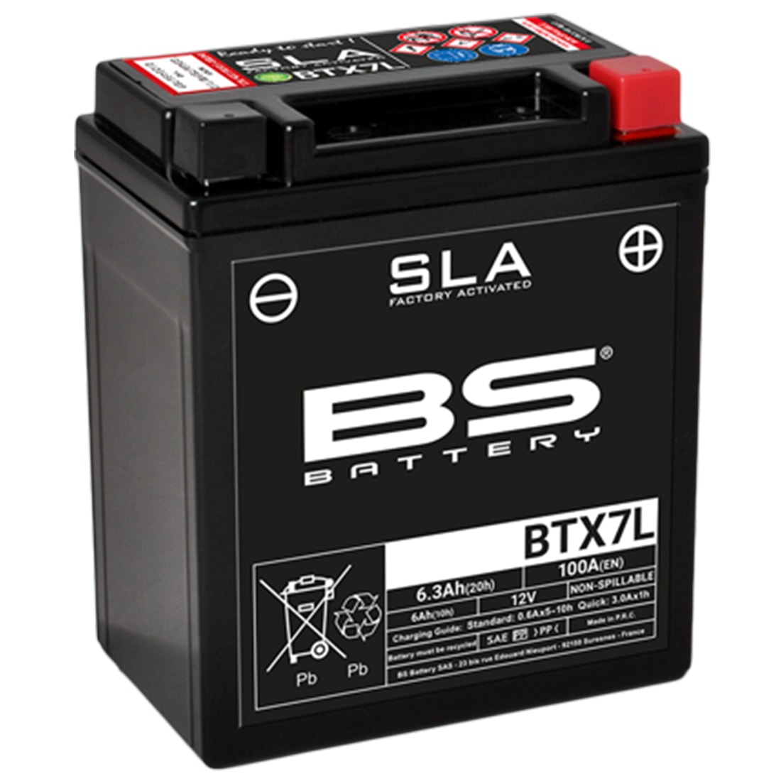 BATERIA BS BTX7L SLA activada1