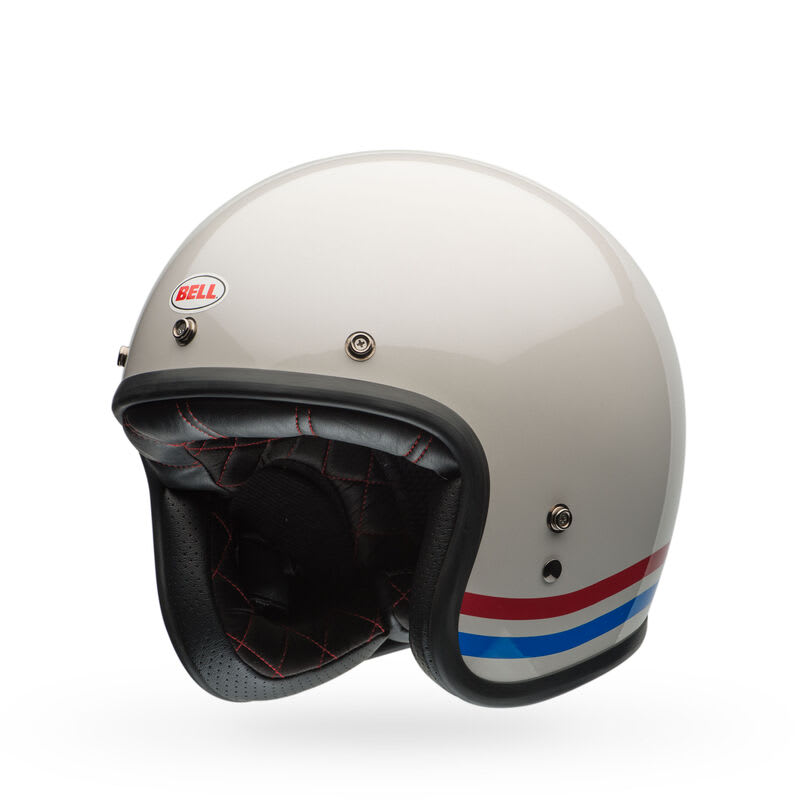 Casco Bell Custom 500 Stripes Perlado L4