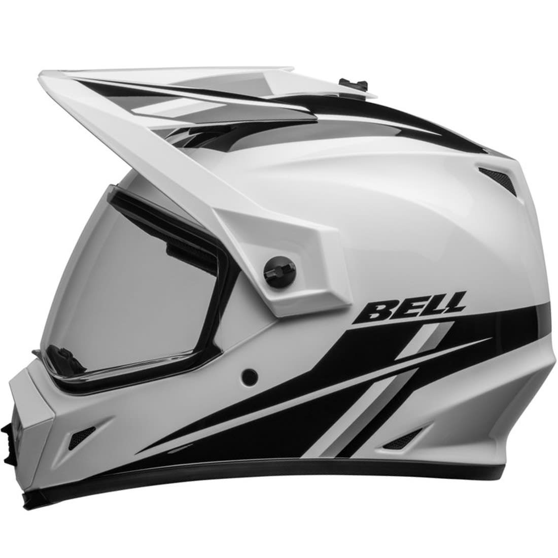 Casco Bell Adv MX-9 MIPS Alpine Blanco Negro  M2