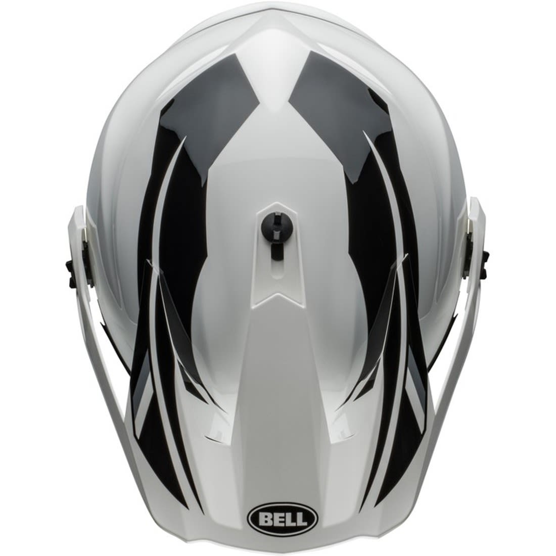 Casco Bell Adv MX-9 MIPS Alpine Blanco Negro  L4