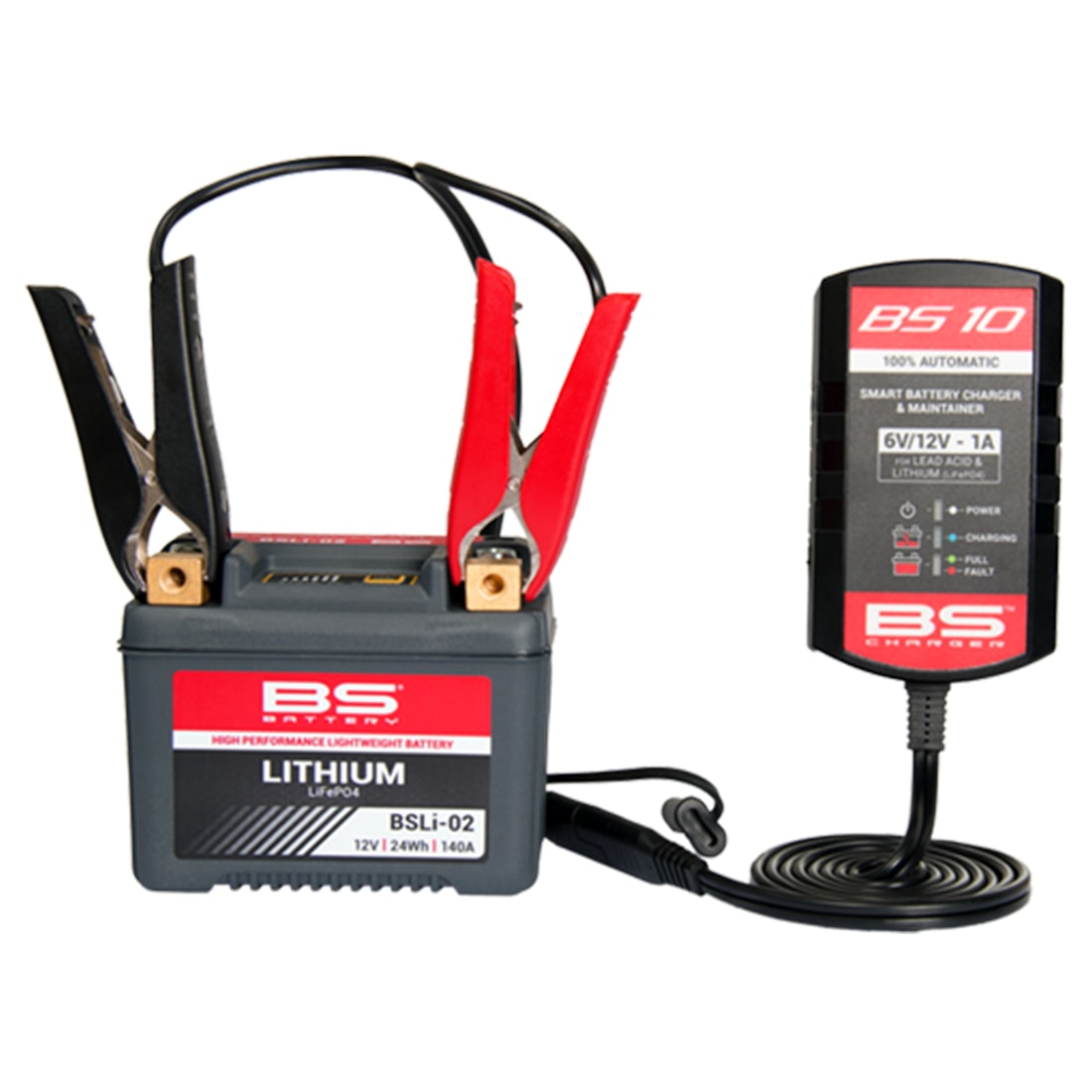 CARGADOR MANTENDOR DE BATERIA BS10 BS BATTERY3