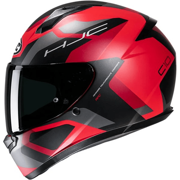 Casco HJC C10 Tins MC1SF Negro/Gris/Rojo - L2