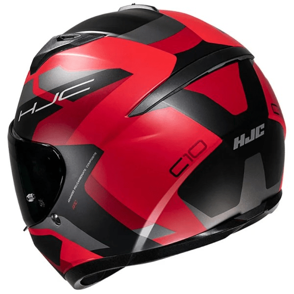 Casco HJC C10 Tins MC1SF Negro/Gris/Rojo - XL3