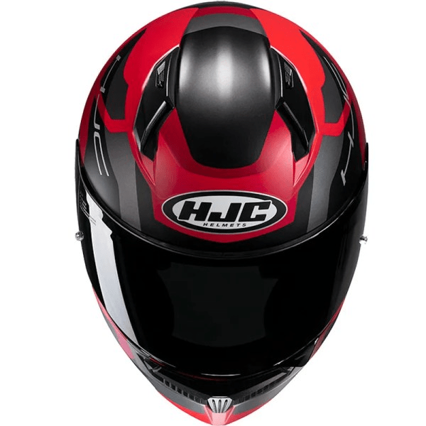 Casco HJC C10 Tins MC1SF Negro/Gris/Rojo - L4