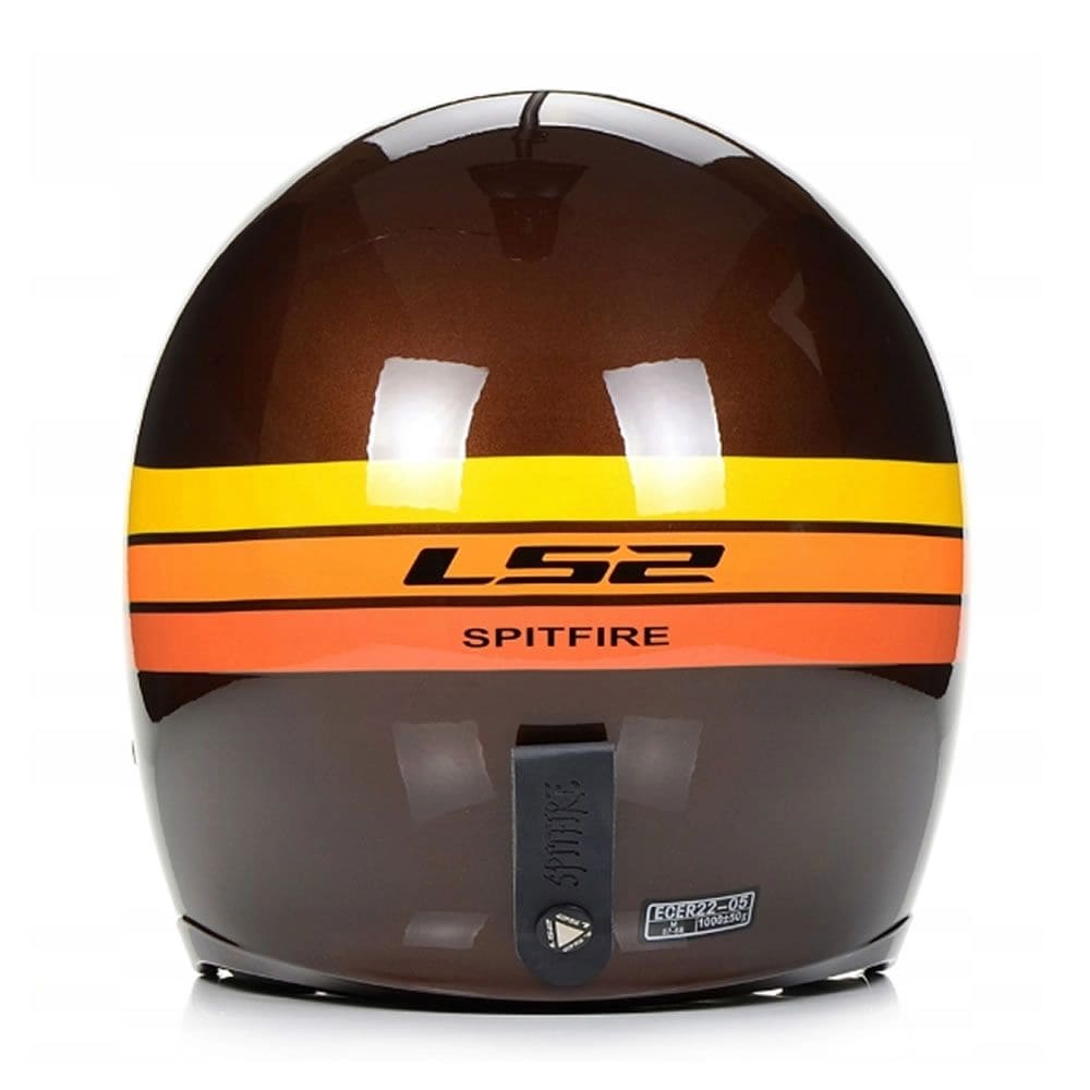 CASCO LS2 OF599 SPITFIRE II SUNRISE CAFE XL3