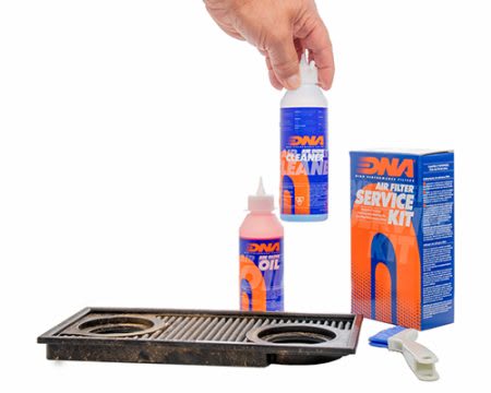 Kit limpieza filtro de aire alto flujo DNA2