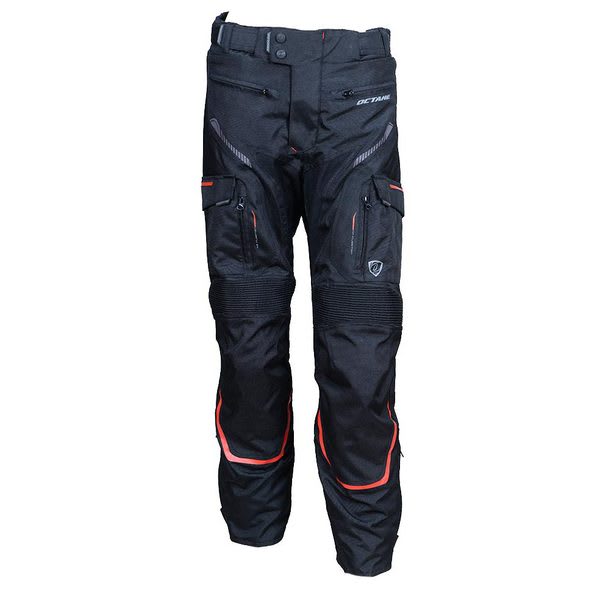 Pantalon Octane Suspension Negro Rojo 4XL1