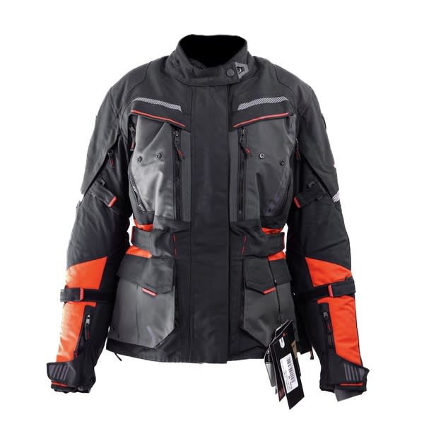 Chaqueta Octane Sonie lady negro gris rojo L1