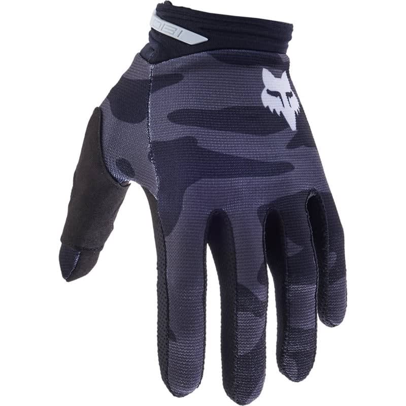 Guantes L 180 Bnkr Camo Negro fox1