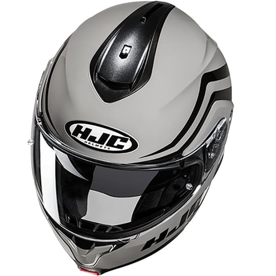 HJC C91N NEPOS MC5 NEGRO/GRIS ???3