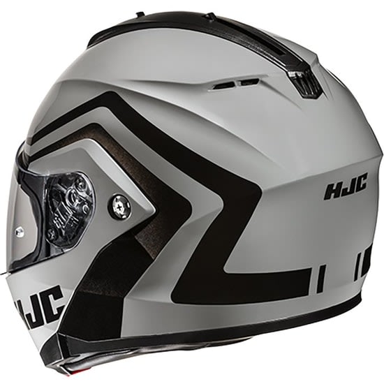HJC C91N NEPOS MC5 NEGRO/GRIS ???2