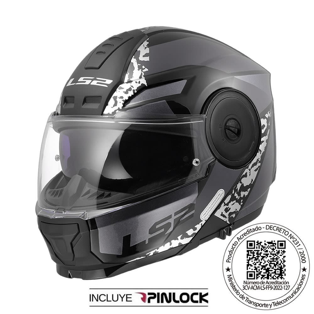 CASCO LS2 FF902 SCOPE II OXYD NEGRO TITANIO L1