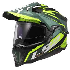 CASCO LS2 MX701 EXPLORER SPIRE VERDE AMARILLO MATTE T-XL1
