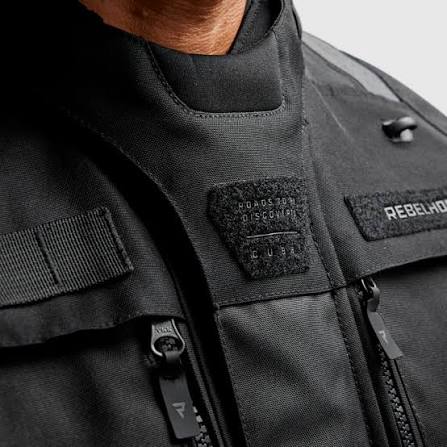 CHAQUETA LARGA REBERHORN CUBBY 5 NEGRA 5XL4