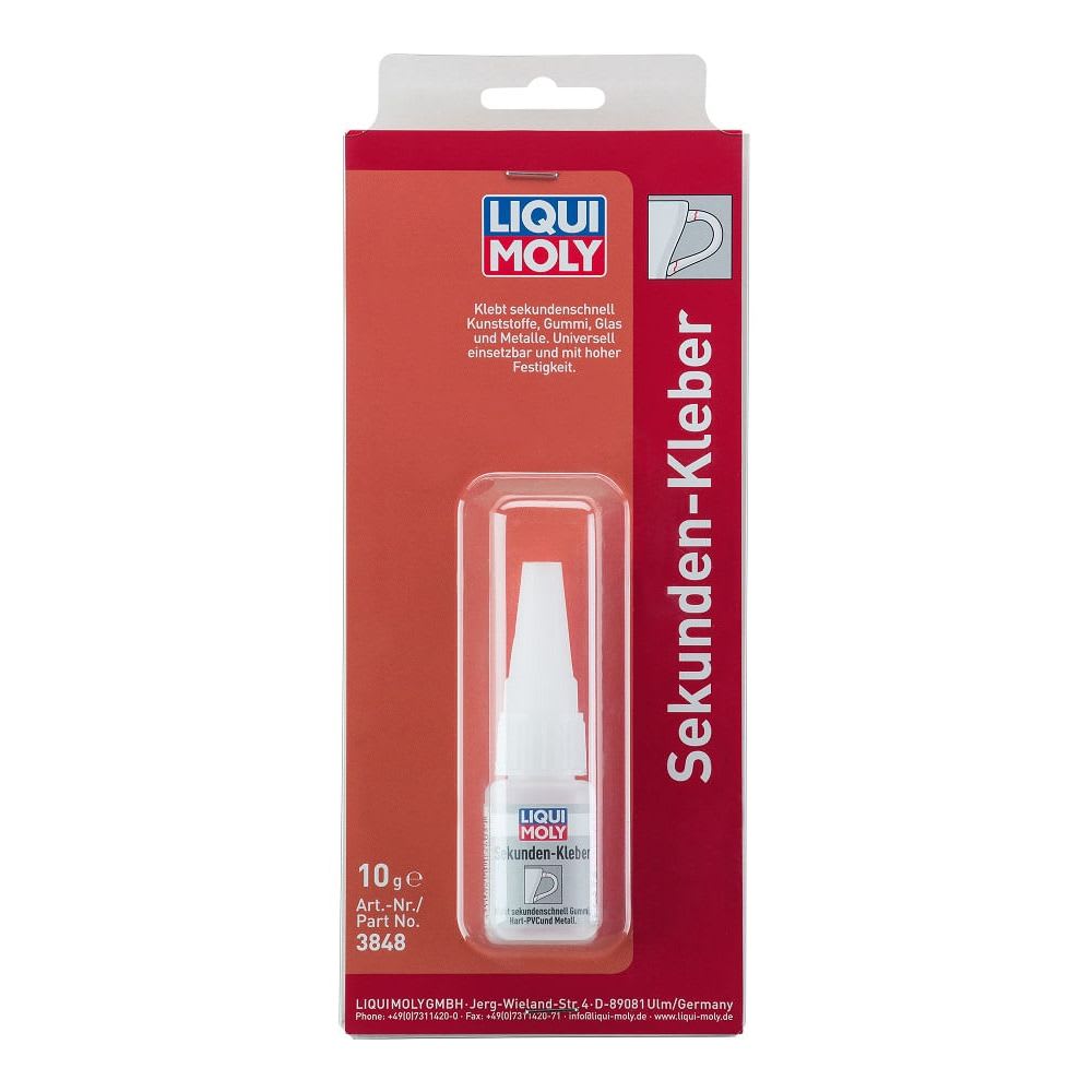 Pegamento fuerte plásticos, goma, vidrio y metales LIQUI MOLY1