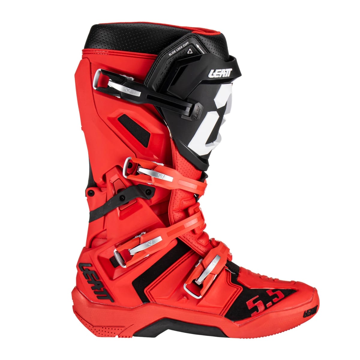 Bota Leatt 5.5 FlexLock US9/EU43/CM27.5 Red3