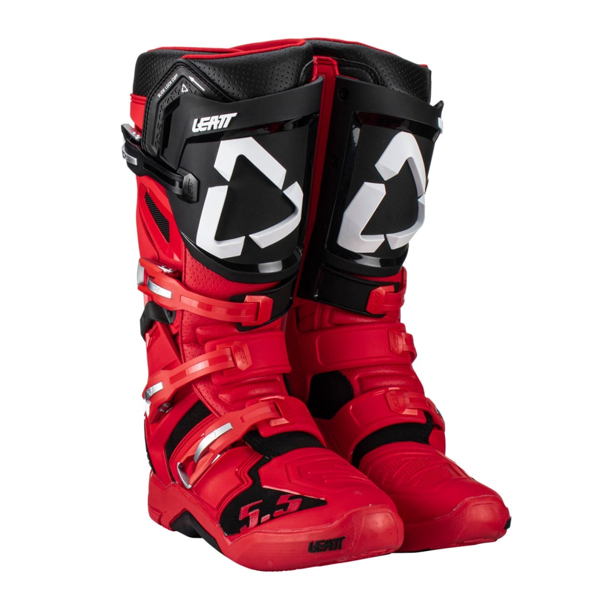 Bota Leatt 5.5 FlexLock US9/EU43/CM27.5 Red1