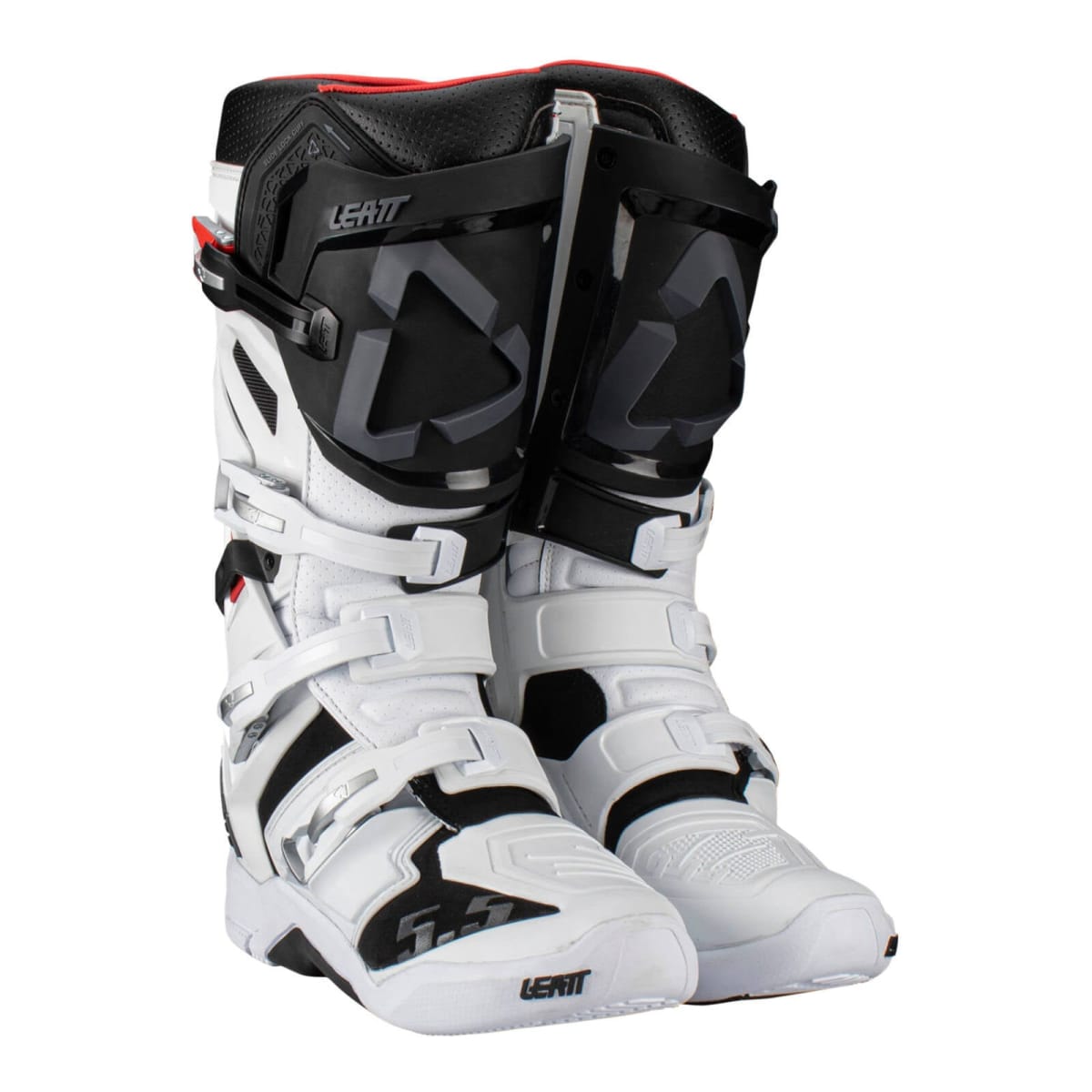 Bota Leatt 5.5 FlexLock US8/EU42/CM26.5 Wht1