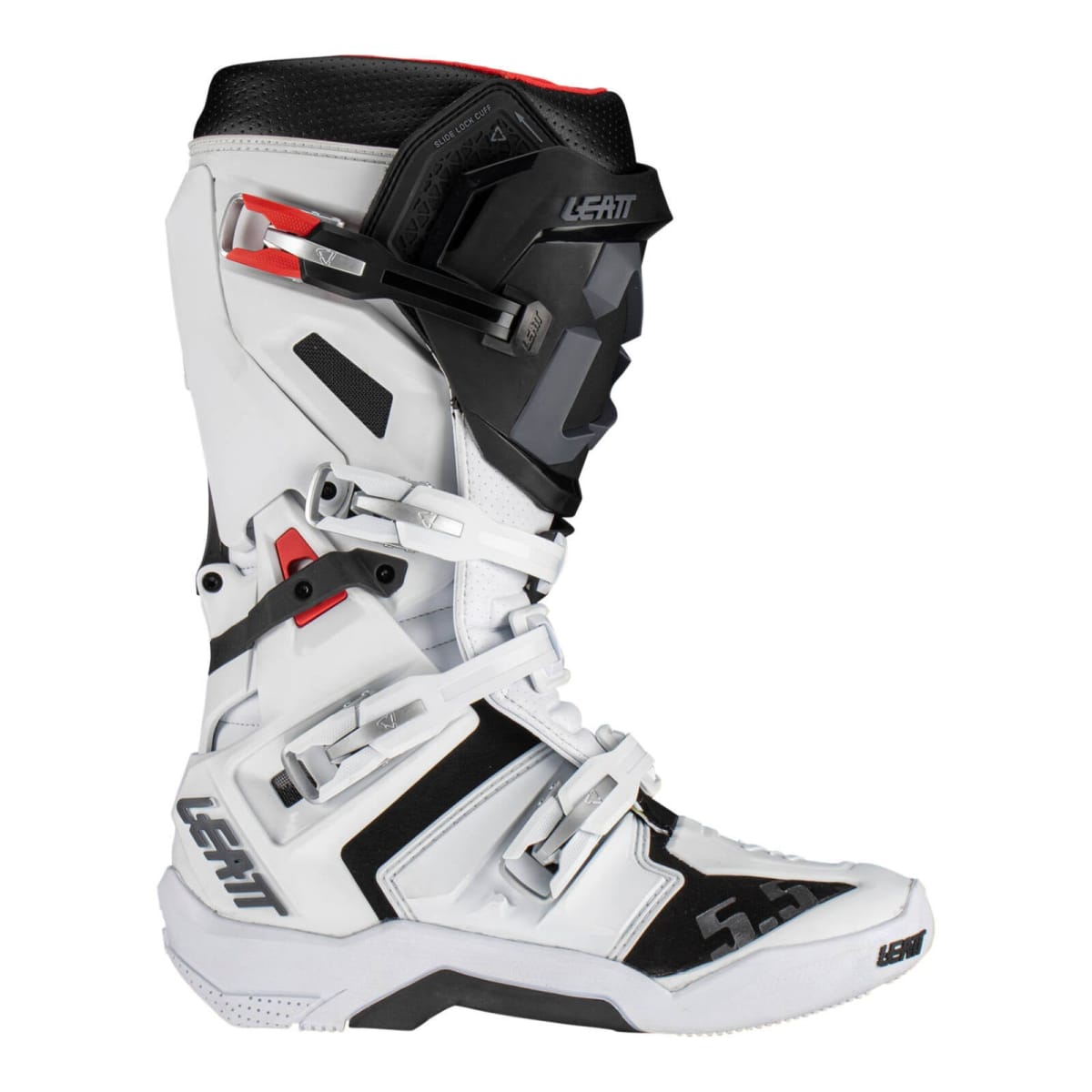 Bota Leatt 5.5 FlexLock US8/EU42/CM26.5 Wht3