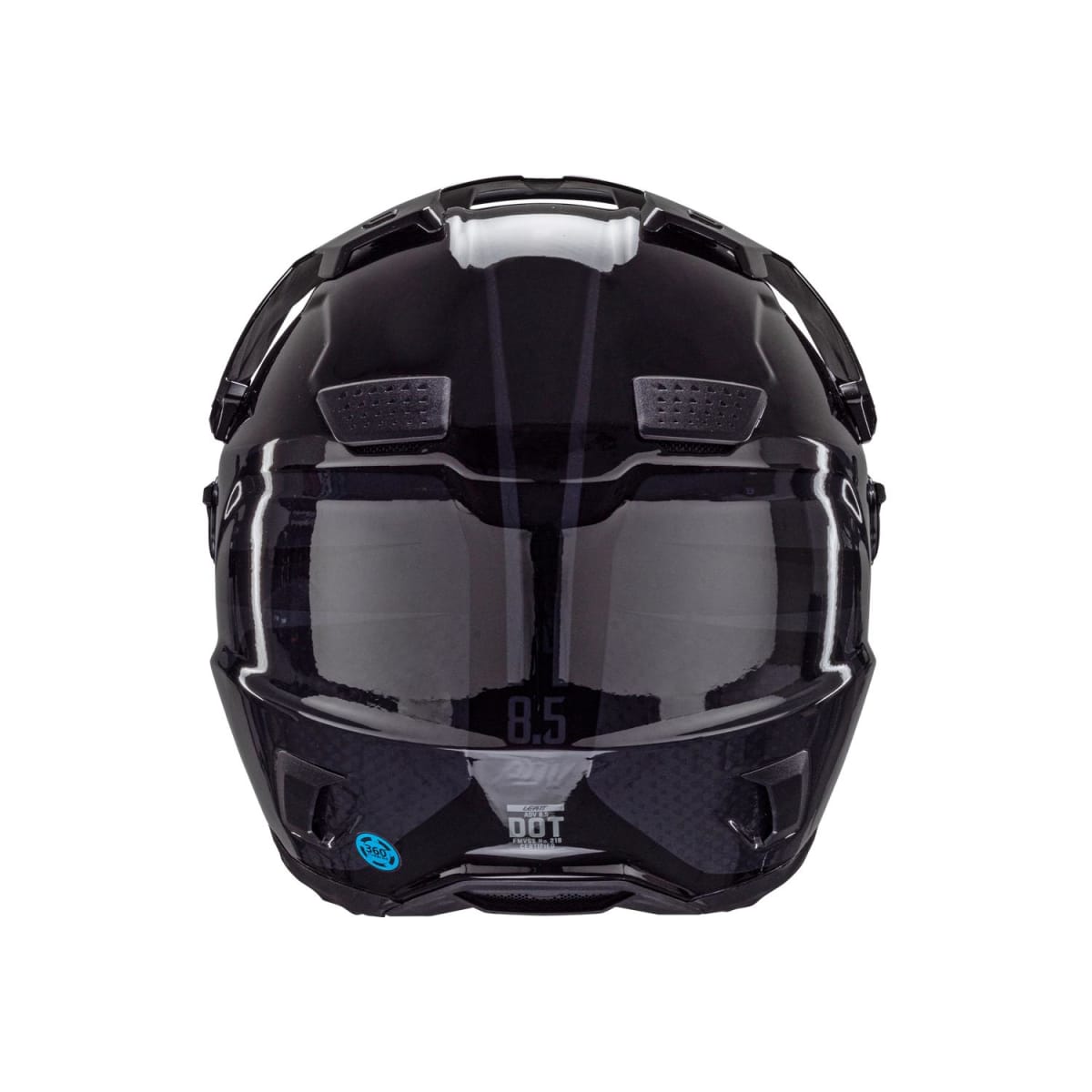 CASCO LEATT 0524 STEALTH BLACK ADV 8.5 T-L 59-60cm3