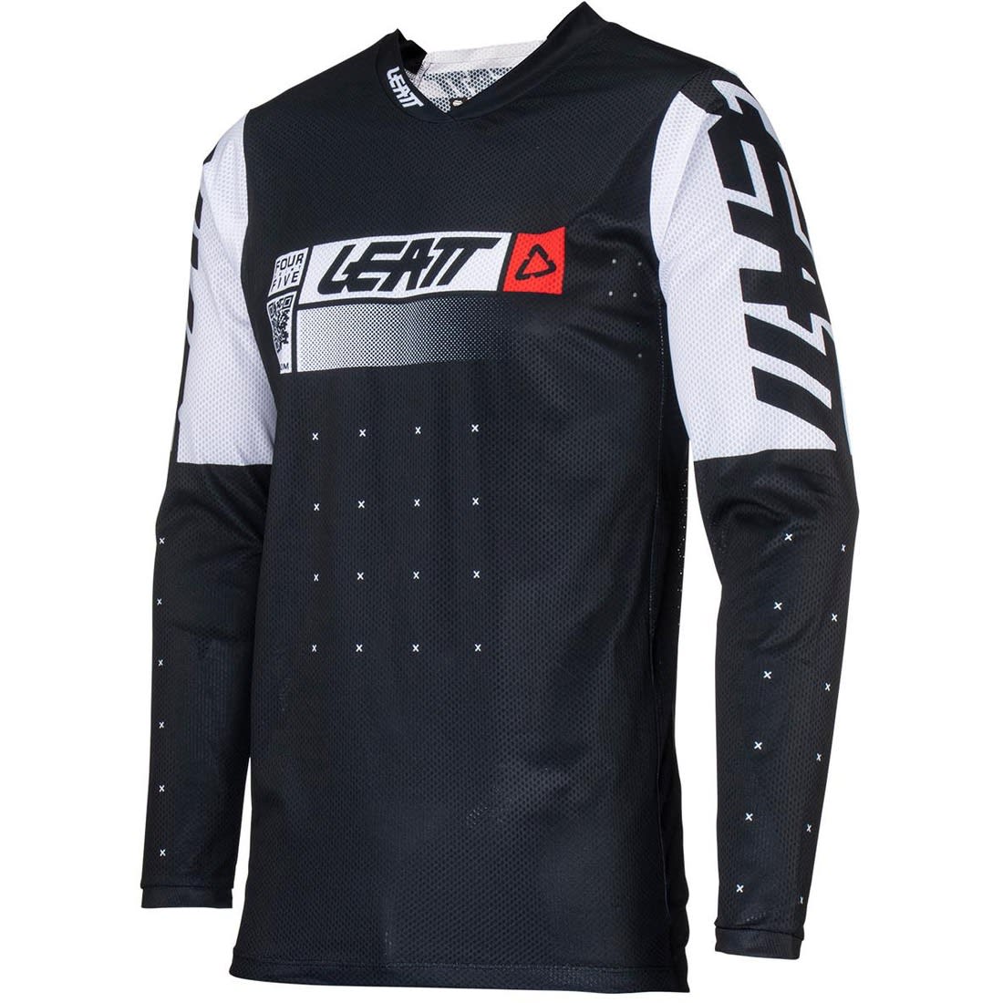 Jersey Moto Leatt 4.5 Lite L Black1