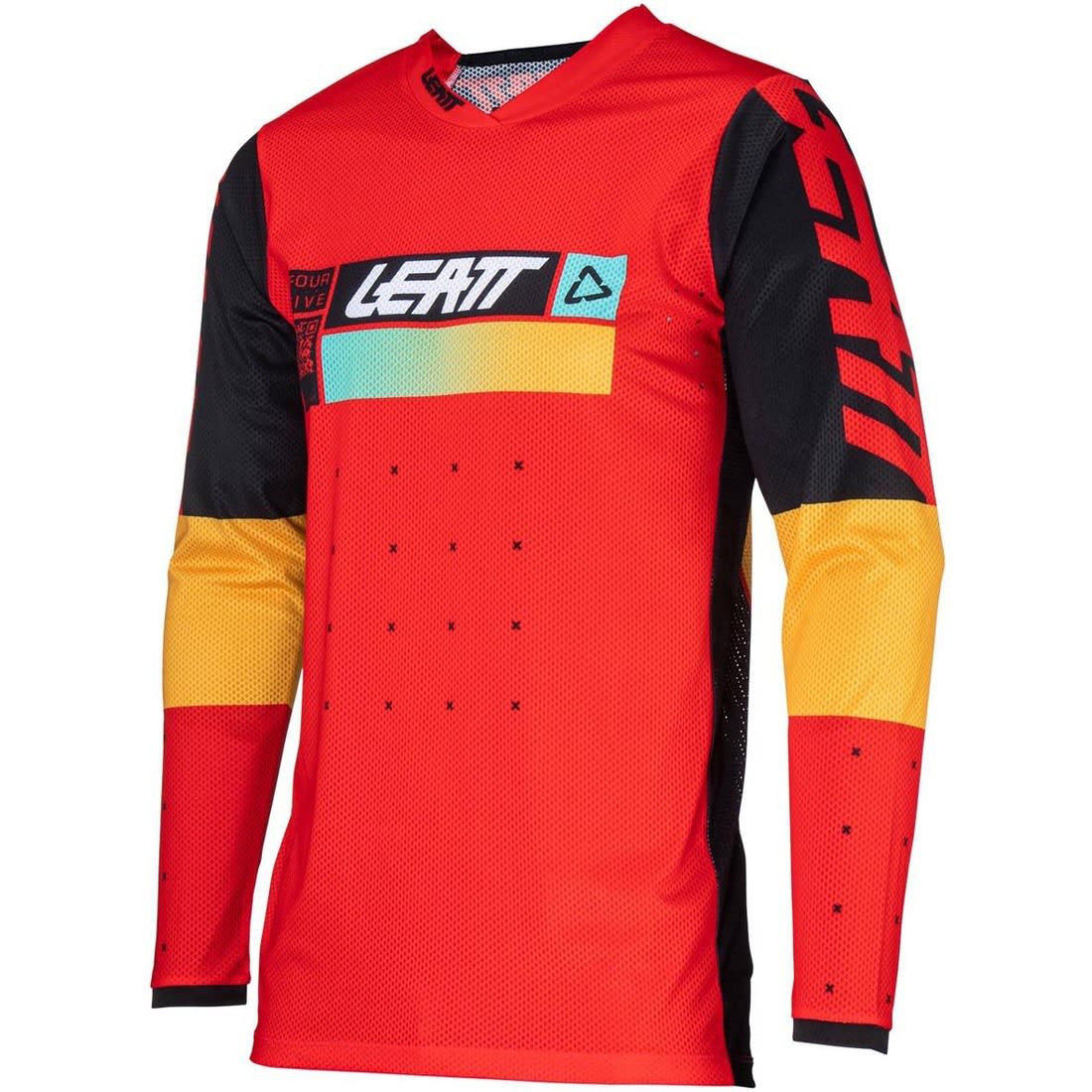 Jersey Moto Leatt 4.5 Lite L Red1