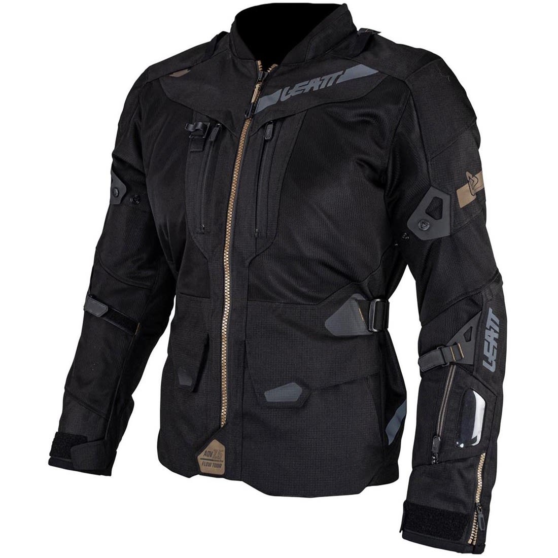Chaqueta de Moto Leatt Adventure FlowTour 7.5 L Stealth1