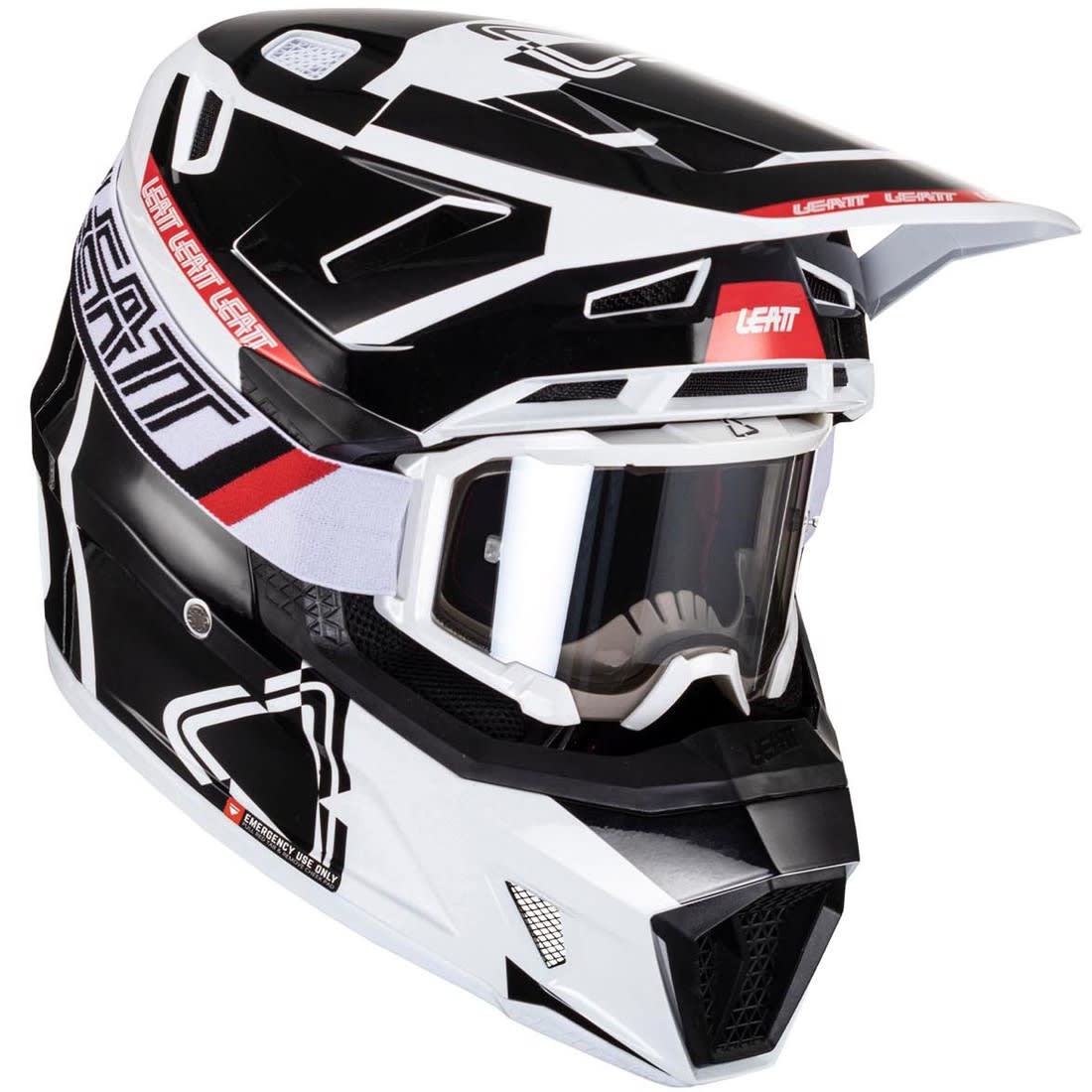 Leatt Casco Moto 7.5 Negro/Blanco S 55-56cm1